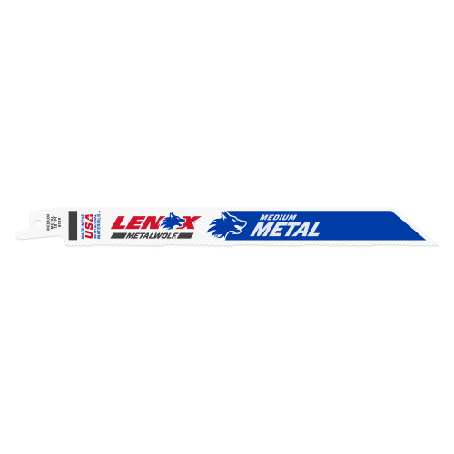 8"x3/4 » 18TPI Bi-Metal Medium Metal Recip 25 pk