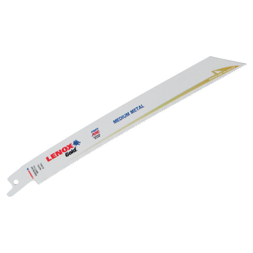 8"x3/4 » 18TPI Gold Power Arc Medium Metal Cutting Recip 25 pk