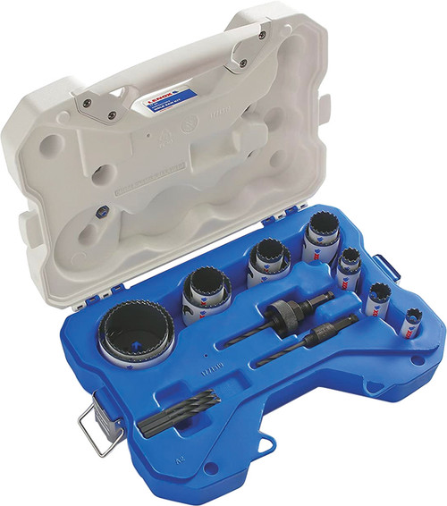 PG111 - 17-PC CONTRACTOR'S SPEED SLOT® HOLE SAW KIT, 5/8" - 3" PG111 - 17-PC CONTRACTOR'S SPEED SLOT® HOLE SAW KIT, 5/8" - 3"