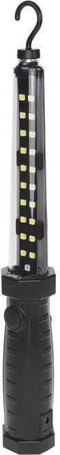 PG26 - MULTI-PURPOSE RECHARGEABLE FLOODLIGHT W/ MAGNETIC HOOKS - BLACK