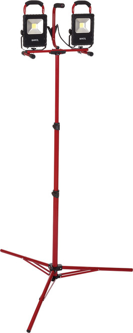 PG414 - 40 WATT TWIN HEAD LED TRI-POD AREA LIGHT