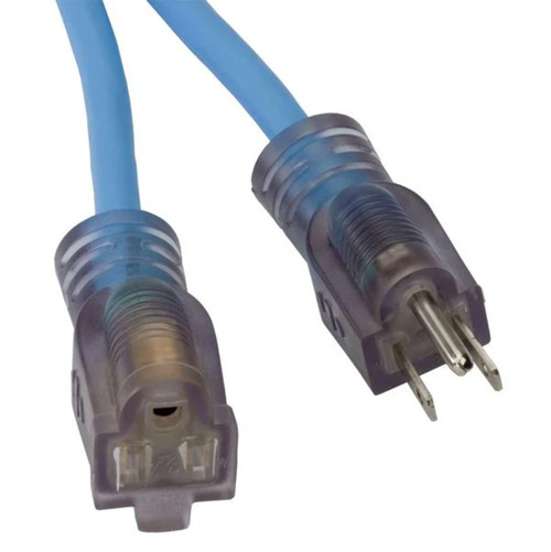 25' Cold Weather Extension Cord w / Single Lighted Outlet - 15amp - SL-993