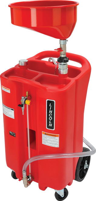 PG245 - DRAIN DE LIQUIDE USAGÉ EN PLASTIQUE AUTO-ÉVACUANT DE 26 GALLONS (98 LITRES)