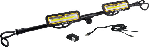 PG31 - RECHARGEABLE UNDERHOOD LIGHT, 2400/1200 LUMENS, EXTENDS TO 78", USB POWER BANK, MAGNETIC BASE