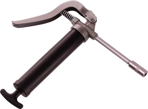 PG253 - GUARDIAN MINI PISTOL GRIP MANUAL GREASE GUN, W/4" RIGID PIPE & COUPLER, 3 OZ