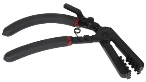 CURVED HOSE CLAMP PLIERS