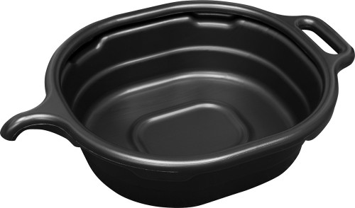 PG263 - 4.5 GALLON OVAL DRAIN PAN, BLACK