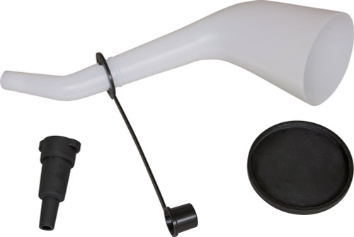 PG264 - OFFSET FUNNEL WITH SPOUT CAP AND LID