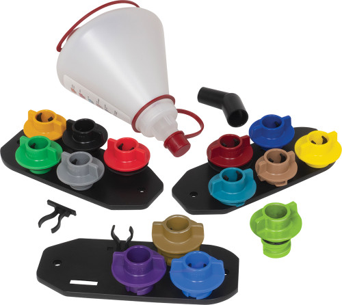 PG248 - 14-PC MULTI-APPLICATION OIL FUNNEL SET