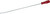 PG303 - 23" LONG GLASS CHANNEL CLEANING TOOL WITH HOOKED TIP