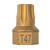 DUAL DRIVE-T47 TORX® BIT 1/4 SQUARE & 7/16" HEX DRIVES