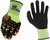 SpeedKnit™ M-Pact® Hi-Viz S5DP91 Gloves (Large, Hi-vis Yellow)