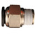 Straight - Tube 1/2" OD - 1/2 " MNPT