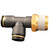 SWVL RUN "T"  Tube 3/8 OD, 1/2 MNPT