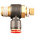 Flow Contr In, Tube 3/8" OD, 1/4" NPT