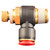 Flow Contr In, Tube 3/8" OD, 1/2" NPT