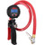 Digital Inflator Gauge with Ball Foot Air Chuck Clip