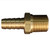 3/8" M. End, 1/2" ID Hose