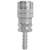 3/8" Steel M-Style Hose Barb Coupler