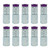 ColorFit HighFlowPRO Couplers, V-style Purple, 1/4" NPT Female, Box of 10