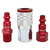 Kit, 3pc M style 1/4"
