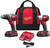 M18™ 2-TOOL COMBO KIT: 1/2" COMPACT DRILL/DRIVER, 1/4" HEX IMPACT DRIVER, (2) 18V BATT., (1) MULTI-VOLT. CHARGER