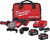PG65 - INTERRUPTEUR À PALETTE DE MEULAGE M18 FUEL 4-1/2 » / 5 », KIT SANS VERROUILLAGE, 8500 TR/MIN, (2) BATTERIES XC6.0, (1) CHARGEUR MULTITENSION