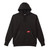 HEAVY DUTY PULLOVER HOODIE, BLACK - MEDIUM