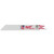 PG113 - Lame de scie sauteuse à trait de scie fin, 15,2 cm de long x 18 dents par pouce, paquet de 5 - MLW-48-00-5184