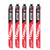 TORCHE DE 9" AVEC CARBURE DE NITRUS 5PK