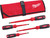 ENSEMBLE DE TOURNEVIS ISOLÉ 4-PC 1000V - FENDU : 1/4 " & 3/8 « ; PHILLIPS : #1 & #2