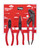 PG178 - 3-PC MIXED PLIERS KIT – 8" LONG NOSE, 7" DIAG. CUTTERS, 10" STRAIGHT JAW
