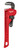 PG158  -  8" STEEL PIPE WRENCH, 1" CAPACITY