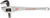 PG158 - CLÉ À PIP DE CULASSE DÉCALÉE EN ALUMINIUM DE 24 », CAPACITÉ DE 3 »
