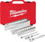 PG137 - 50-PC PRISE 1/4" CLIQUET & JEU DE DOUILLES - SAE & MÉTRIQUE - 5/32 » À 9/16 », 5 MM À 15 MM