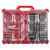 PG133  -  106-PC 1/4" & 3/8" DRIVE METRIC & SAE RATCHET & SOCKET SET W/ PACKOUT™ ORGANIZER, 5MM-15MM, 5/32"-9/16"