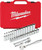 PG130 - 32-PC 3/8" DRIVE RATCHET & SOCKET SET - METRIC - (STD & DEEP 6-19MM)