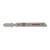 PG114 - Lame de scie sauteuse, 13,3 cm x 14 dents par pouce, pour la coupe des métaux, bimétallique, emmanchement en T, paquet de 5