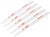 PG104 - JIG SAW BLADE, 4" X 8 TPI, METAL CUTTING, BI-METAL, T-SHANK, PACK OF 5