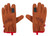 GOATSKIN LEATHER GLOVES - S