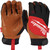 PG298 - LEATHER PERFORMANCE WORK GLOVES, MEDIUM