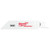 5 PK 4"14 TPI HACKZALL BL PVC