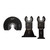 3PC WOOD BLADE VARIETY PK