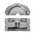 #6 MATRICE DE STYLE U EN ALUMINIUM