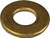 FLAT WASHER 5/16 BRASS