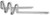 PG296 - REPLACEMENT MAGNA-STAKES™, M-SHAPE, PACK OF 50
