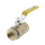 BALL VALVE BRASS 3/4 NPT F/F