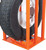 PG355 - TIRE INFLATION CAGE ROLLER KIT, 450 LB CAPACITY, 15" X 15" X 2"