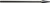 PG103 - 15360 3/8 14° INC. RAD. CONE DBLCUT 6" LONG