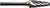 PG103 - 15402 1/2 14° INC. RAD. CONE ALUCUT